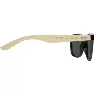   Ochelari de soare polarizati, Everestus, 22FEB0268, 14.5x5x15.5 cm, Plastic, Lemn, Natur