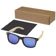   Ochelari de soare polarizati, Everestus, 22FEB0268, 14.5x5x15.5 cm, Plastic, Lemn, Natur