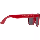 Ochelari de soare retro, UV400, Everestus, 2601E13238, 14.5x5x15 cm, Poliester, Rosu