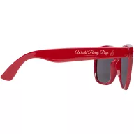   Ochelari de soare retro, UV400, Everestus, 2601E13238, 14.5x5x15 cm, Poliester, Rosu