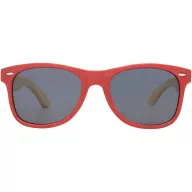   Ochelari de soare, Everestus, 22FEB0259, 14.5x5x15.5 cm, Polipropilena, Bambus, Rosu