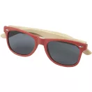 Ochelari de soare, Everestus, 22FEB0259, 14.5x5x15.5 cm, Polipropilena, Bambus, Rosu