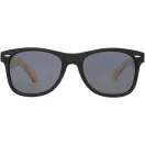 Ochelari de soare UV400, 2509E14988, Everestus, 14.5x5x15.5 cm, Bambus,  Polipropilena, Negru