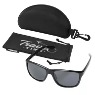   Ochelari de soare polarizati sport, Everestus, 22FEB0226, 14.5x5x14 cm, Poliamida, Negru