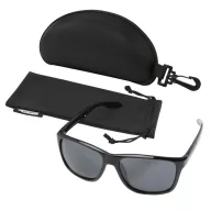   Ochelari de soare polarizati sport, Everestus, 22FEB0226, 14.5x5x14 cm, Poliamida, Negru