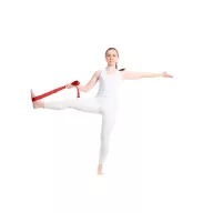   Curea Yoga, 2401E15085, Everestus, 18.1x3.8 cm, Poliester, Rosu