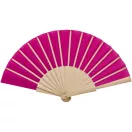 Evantai de mana, 2410E22101, Everestus, 23 x 41.5 cm, Lemn, Roz