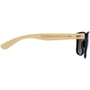 Ochelari de soare UV400, 2509E14684, Everestus, 14x4.5x14 cm, Bambus, Policarbonat, Albastru