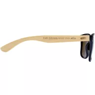  Ochelari de soare UV400, 2509E14684, Everestus, 14x4.5x14 cm, Bambus, Policarbonat, Albastru