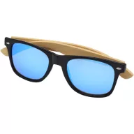   Ochelari de soare UV400, 2509E14684, Everestus, 14x4.5x14 cm, Bambus, Policarbonat, Albastru
