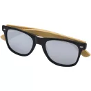 Ochelari de soare UV400, 2509E14685, Everestus, 14x4.5x14 cm, Bambus, Policarbonat, Argintiu