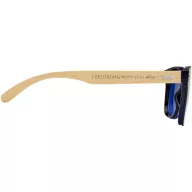   Ochelari de soare UV400, 2509E15001, Everestus, 14x4.5x14 cm, Bambus, Policarbonat, Galben