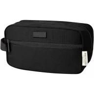   Geanta cosmetice, Everestus, 2601E12951, 23x13.5x11 cm, Bumbac, Poliester, Negru