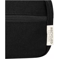   Geanta cosmetice, Everestus, 2601E12951, 23x13.5x11 cm, Bumbac, Poliester, Negru