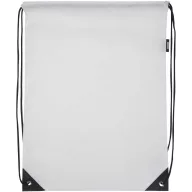   Saculet cu snur, 2502E14896, Everestus, 33 x 44 cm, Poliester, Alb