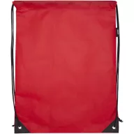   Saculet cu snur, 2502E14897, Everestus, 33 x 44 cm, Poliester, Rosu