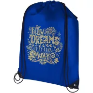   Saculet cu snur, 2502E14899, Everestus, 33 x 44 cm, Poliester, Albastru royal