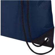   Saculet cu snur, Everestus, 2601E12901, 33x44 cm, Poliester, Albastru Navy