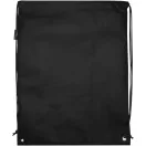 Saculet cu snur, Everestus, 2601E12900, 33x44 cm, Poliester, Negru