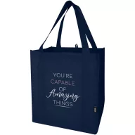   Sacosa de cumparaturi, Everestus, 2601E12960, 33x36x25.4 cm, Poliester, Albastru Navy