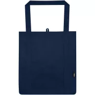   Sacosa de cumparaturi, Everestus, 2601E12960, 33x36x25.4 cm, Poliester, Albastru Navy