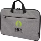 Geanta laptop, 14 inch, 2502E14181, Everestus, 39 x 28 x 2.5 cm, Poliester, Gri Heather