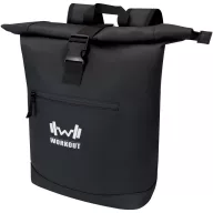   Rucsac sport casual, Everestus, 2601E13187, 29x56x12 cm, Poliuretan, Negru