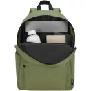 Rucsac laptop, Everestus, 2601E12851, 14 inch, 30x43x13 cm, Poliester, Verde Olive