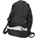 Saculet cu snur, Everestus, 2601E13034, 29x47x12 cm, Poliester, Negru