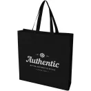 Sacosa de cumparaturi, Everestus, 2601E12891, 36x40x9 cm, Poliester, Negru