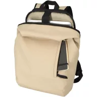   Rucsac laptop, Everestus, 2601E13181, 15 inch, 28x45x14 cm, Poliuretan, Bej Oatmeal