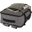 Rucsac laptop, Everestus, 2601E12962, 17 inch, 31.5x45x17 cm, Poliester, Gri Heather