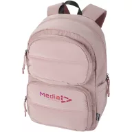   Rucsac laptop, Everestus, 2601E13159, 15.6 inch, 28x44x15 cm, Poliester, Roz Dusty