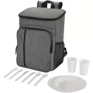 Rucsac termoizolant, Everestus, 2601E13268, 29x40.5x18 cm, Poliester, Gri Heather