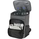Rucsac termoizolant, Everestus, 2601E13268, 29x40.5x18 cm, Poliester, Gri Heather
