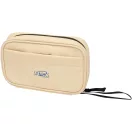 Husa tech pentru calatorie, Everestus, 2610E18289, 21.5x13x5 cm, Poliuretan, Bej Oatmeal