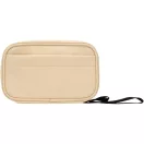 Husa tech pentru calatorie, Everestus, 2610E18289, 21.5x13x5 cm, Poliuretan, Bej Oatmeal