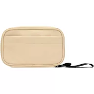   Husa tech pentru calatorie, Everestus, 2610E18289, 21.5x13x5 cm, Poliuretan, Bej Oatmeal