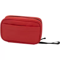   Husa tech pentru calatorie, Everestus, 2610E18290, 21.5x13x5 cm, Poliuretan, Rosu Brick