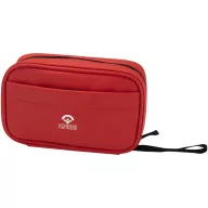   Husa tech pentru calatorie, Everestus, 2610E18290, 21.5x13x5 cm, Poliuretan, Rosu Brick