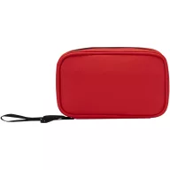   Husa tech pentru calatorie, Everestus, 2610E18290, 21.5x13x5 cm, Poliuretan, Rosu Brick