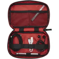   Husa tech pentru calatorie, Everestus, 2610E18290, 21.5x13x5 cm, Poliuretan, Rosu Brick