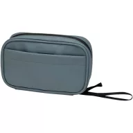   Husa tech pentru calatorie, Everestus, 2610E18291, 21.5x13x5 cm, Poliuretan, Albastru Hale