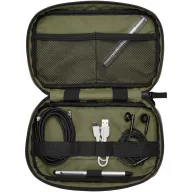   Husa tech pentru calatorie, Everestus, 2610E18292, 21.5x13x5 cm, Poliuretan, Verde Forest