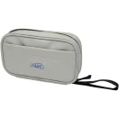 Husa tech pentru calatorie, Everestus, 2610E18293, 21.5x13x5 cm, Poliuretan, Gri