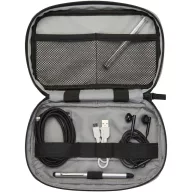   Husa tech pentru calatorie, Everestus, 2610E18293, 21.5x13x5 cm, Poliuretan, Gri