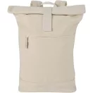 Rucsac laptop, Everestus, 2601E13173, 14 inch, 29x47x12 cm, Poliester, Bumbac, Bej Sandstone