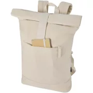   Rucsac laptop, Everestus, 2601E13173, 14 inch, 29x47x12 cm, Poliester, Bumbac, Bej Sandstone