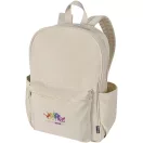 Rucsac laptop, Everestus, 2601E13175, 15.6 inch, 30x44x13 cm, Poliester, Bumbac, Bej Sandstone
