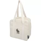 Geanta termoizolanta, Everestus, 2601E13179, 19x20x13.5 cm, Poliester, Bumbac, Bej Sandstone